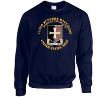 Load image into Gallery viewer, Army - 113th Support Battalion - Stability And Health X 300 Classic T Shirt, Crewneck Sweatshirt, Hoodie, Long Sleeve
