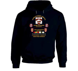 Army - 503rd Eng Company,  563rd Engineer Bn, 7th Eng Bde, Ludendorff, Germany W Cold Svc X 300 Classic T Shirt, Crewneck Sweatshirt, Hoodie, Long Sleeve