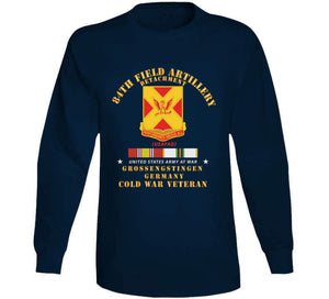 Army - 84th Field Artillery Det - Grossengstingien - Ge W Cold Svc X 300 Classic T Shirt, Crewneck Sweatshirt, Hoodie, Long Sleeve