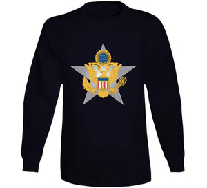 Branch Insignia - Officer - General Staff - White Gradient X300 Classic T Shirt, Crewneck Sweatshirt, Hoodie, Long Sleeve