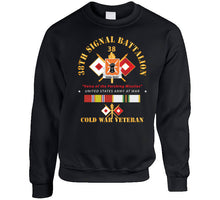 Load image into Gallery viewer, Army - 38th Signal Battalion - Dui - Us Army W Bn Number - Sig Br - Voice Of The Pershing Missiles - Cold Svcx 300 Classic T Shirt, Crewneck Sweatshirt, Hoodie, Long Sleeve
