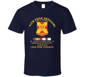 Army - 84th Field Artillery Det - Grossengstingien - Ge W Cold Svc X 300 Classic T Shirt, Crewneck Sweatshirt, Hoodie, Long Sleeve