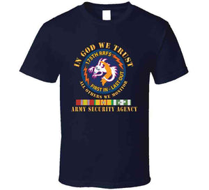 Army - 176th Rrfs - First In Last Out - Ssi - In God We Trust - Asa W Vn Svc X 300 Classic T Shirt, Crewneck Sweatshirt, Hoodie, Long Sleeve