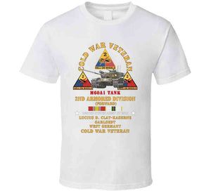 Army - Cold War Vet - 2nd Armored Division - Lucius D. Clay Kaserne, Garlstedt, Germany - M60a1 Tank W Cold Svc X 300 Classic T Shirt, Crewneck Sweatshirt, Hoodie, Long Sleeve