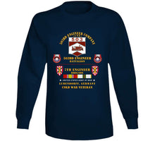 Load image into Gallery viewer, Army - 503rd Eng Company,  563rd Engineer Bn, 7th Eng Bde, Ludendorff, Germany W Cold Svc X 300 Classic T Shirt, Crewneck Sweatshirt, Hoodie, Long Sleeve
