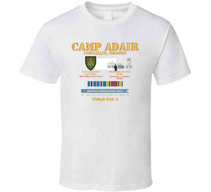 Camp Adair - Corvallis, Oregon - 91st Id, Pow Camp W Svc Amcam - Wwii X 300 Classic T Shirt, Crewneck Sweatshirt, Hoodie, Long Sleeve