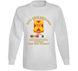 Army - 84th Field Artillery Det - Grossengstingien - Ge W Cold Svc X 300 Classic T Shirt, Crewneck Sweatshirt, Hoodie, Long Sleeve