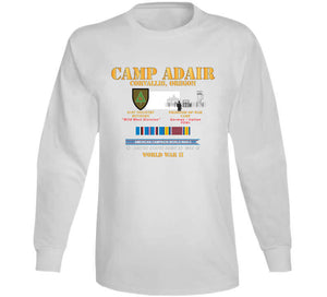 Camp Adair - Corvallis, Oregon - 91st Id, Pow Camp W Svc Amcam - Wwii X 300 Classic T Shirt, Crewneck Sweatshirt, Hoodie, Long Sleeve