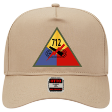 Load image into Gallery viewer, Baseball Cap - 712th Tank Battalion SSI
