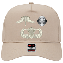 Load image into Gallery viewer, Baseball Cap - Army - Basic Abn Wings, HALO, Basic Scuba - Rev X 300
