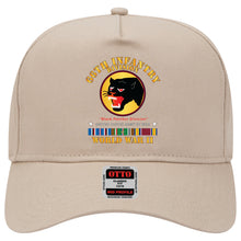 Load image into Gallery viewer, Baseball Cap - 66th Infantry Division - Black Panther Division - WWII w EU SVC X 300
