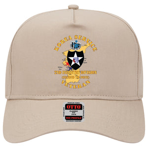 Baseball Cap - Korea Service Vet - 2nd Infantry Div - Second to None