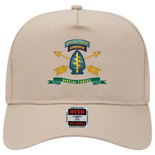 Load image into Gallery viewer, Baseball Cap - Special Forces - SSI w Tab - Br - Ribbon X 300
