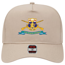 Load image into Gallery viewer, Baseball Cap - 15th Infantry Regiment - DUI w Br - Ribbon X 300
