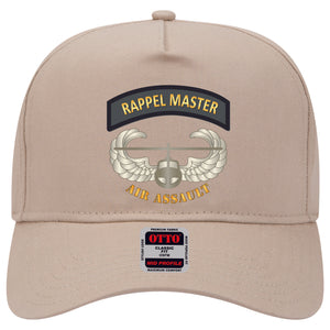 Baseball Cap - Rappel Master Tab w Air Assault Badge