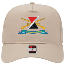 Load image into Gallery viewer, Baseball Cap - 7th Infantry Division - DUI w Br - Ribbon X 300
