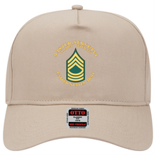 Load image into Gallery viewer, Baseball Cap - Army - Master Sergeant - MSG - Combat Veteran - Flat X 300
