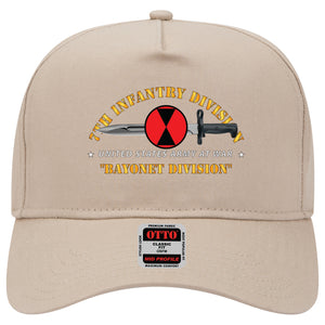 Baseball Cap - 7th Infantry Division - Bayonet Division