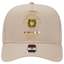 Load image into Gallery viewer, Baseball Cap - Army - 1st Battalion, 9th Infantry - Manchus - Keep Up the Fire - Camp Hovey Korea - Toko-ri w AFEM - COLD SVC - 1973-1974 X 300
