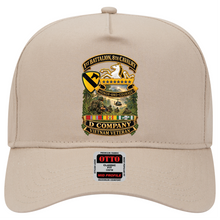 Load image into Gallery viewer, Baseball Cap - 1st Battalion 8th Cavalry, Delta Company - w SSI - DUI - Helo - Patrol - 3D - Enhanced
