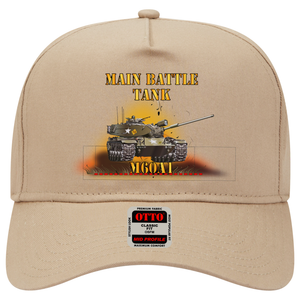 Baseball Cap - Main Battle Tank - M60A1 w Fire- Right Face X 300