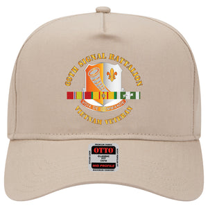 Baseball Cap - 69th Signal Battalion - Vietnam Veteran w VN SVC CEN