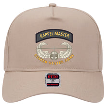 Load image into Gallery viewer, Baseball Cap - Rappel Master Tab w Air Assault Badge - US Army
