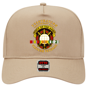 Baseball Cap - USASTRATCOM w SVC Ribbons -SE Asia