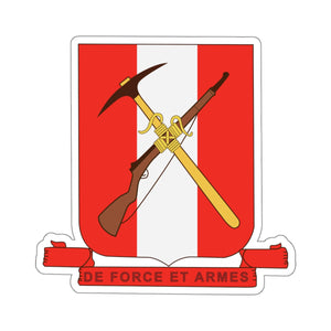 Kiss-Cut Stickers - 298TH Engineer Combat Battalion in Europe V1 X 300