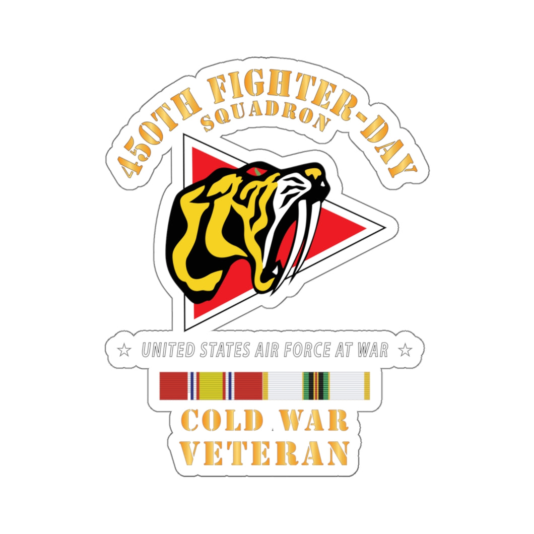 Kiss-Cut Stickers  - 450th Fighter-Day Squadron - Cold War w COLD SVC X 300