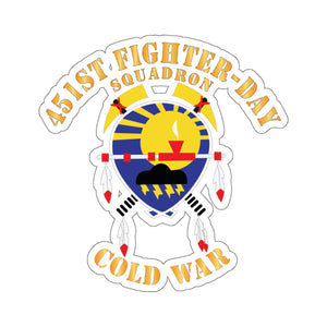 Kiss-Cut Stickers  - 451st Fighter-Day Squadron - Cold War X 300