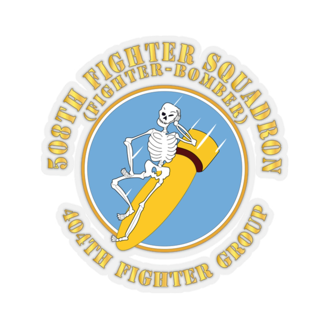 Kiss-Cut Stickers - 508th Fighter Squadron (Fighter Bomber), 404th Fighter Group X 300