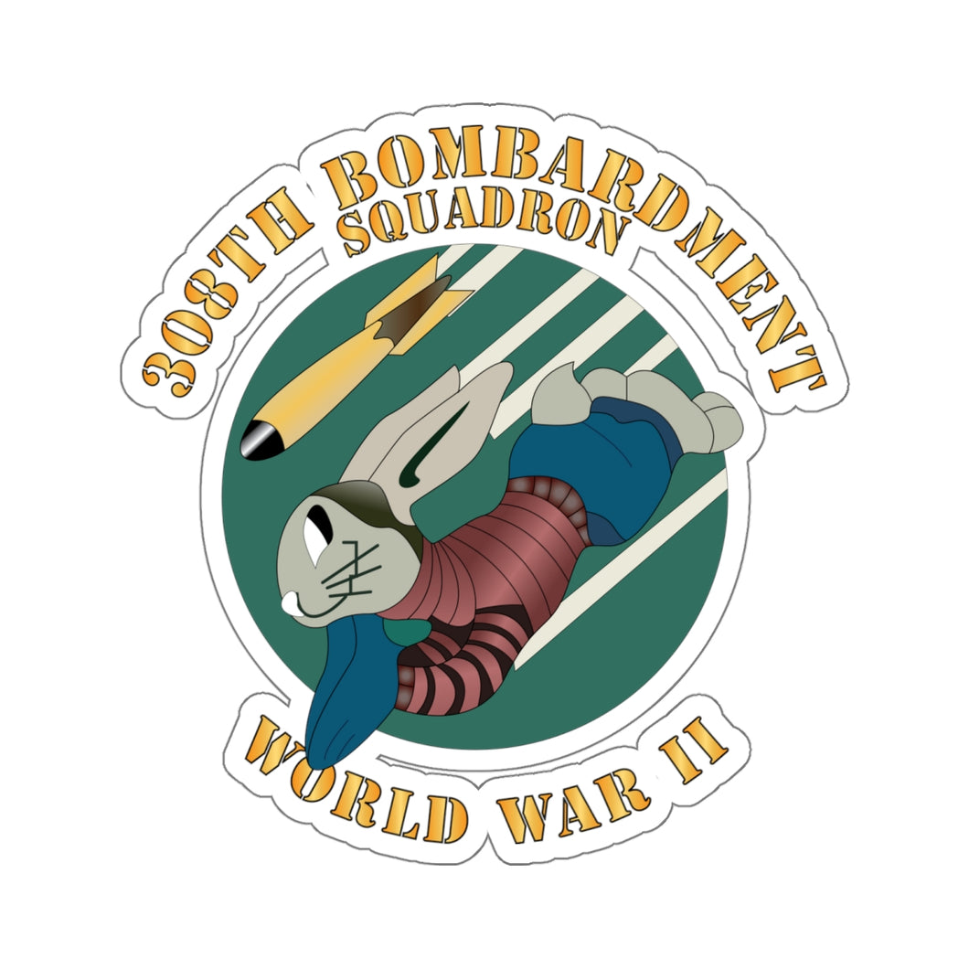 Kiss-Cut Stickers - AAC - 308th Bombardment Squadron - WWII X 300
