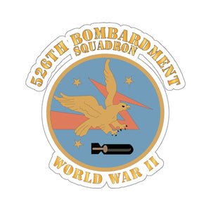 Kiss-Cut Stickers - AAC - 526th Bombardment Squadron - WWII X 300