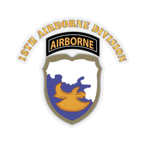 Kiss-Cut Stickers - Army - 18th Airborne Division X 300