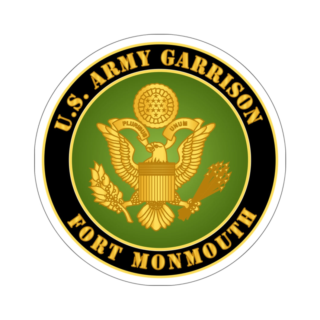 Kiss-Cut Stickers - Army - Fort Monmouth - Garrison