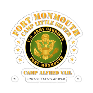 Kiss-Cut Stickers - Army - Fort Monmouth