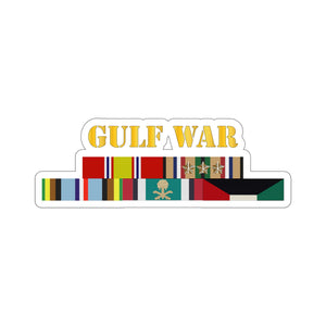 Kiss-Cut Stickers - Army - Gulf War w GULF SVC