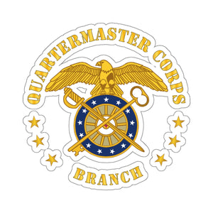 Kiss-Cut Stickers - Army - Quartermaster Corps Branch