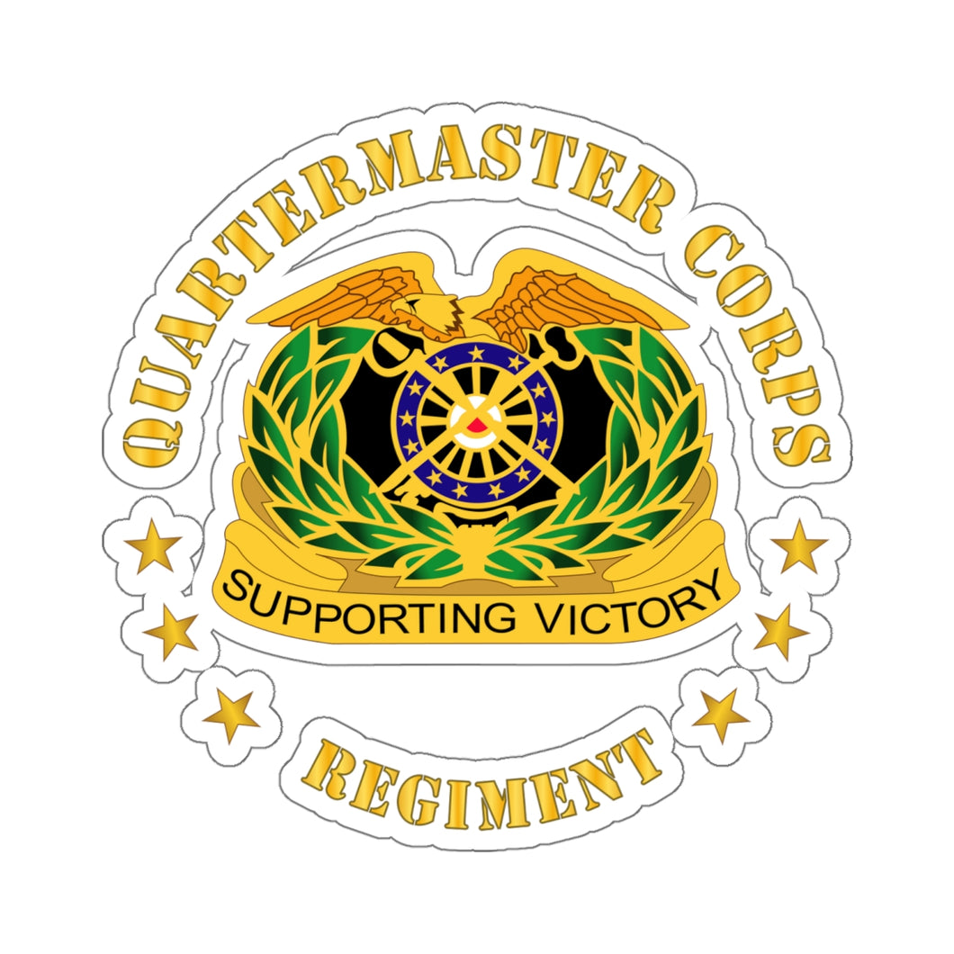 Kiss-Cut Stickers - Army - Quartermaster Corps Regiment – MIP Brand Store