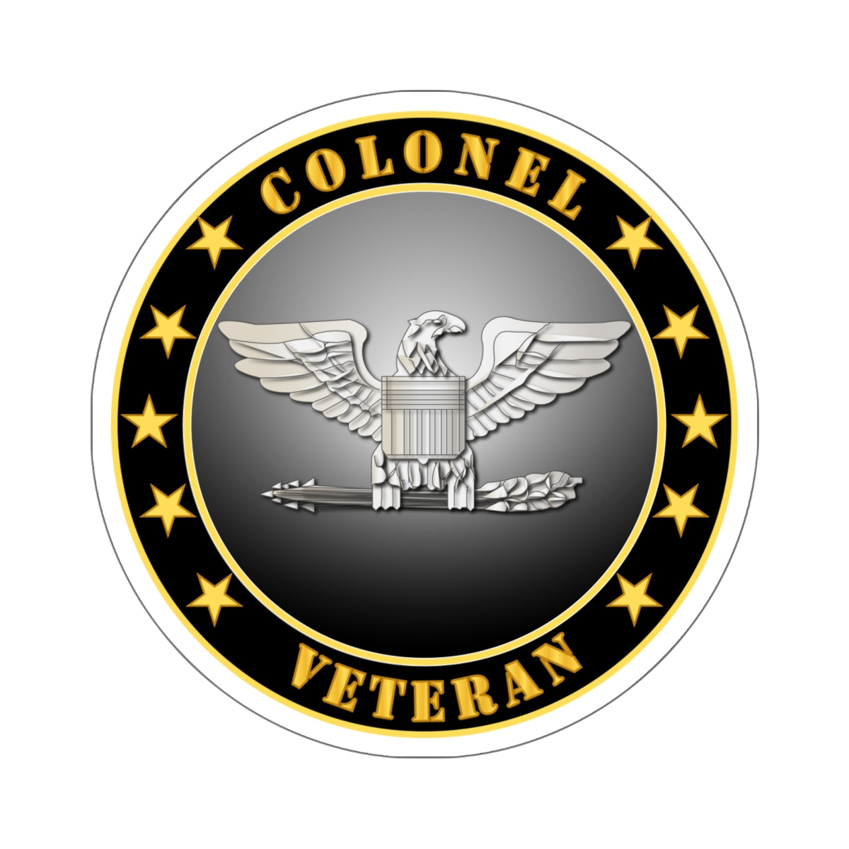 Kiss-Cut Stickers - Colonel Veteran – MIP Brand Store