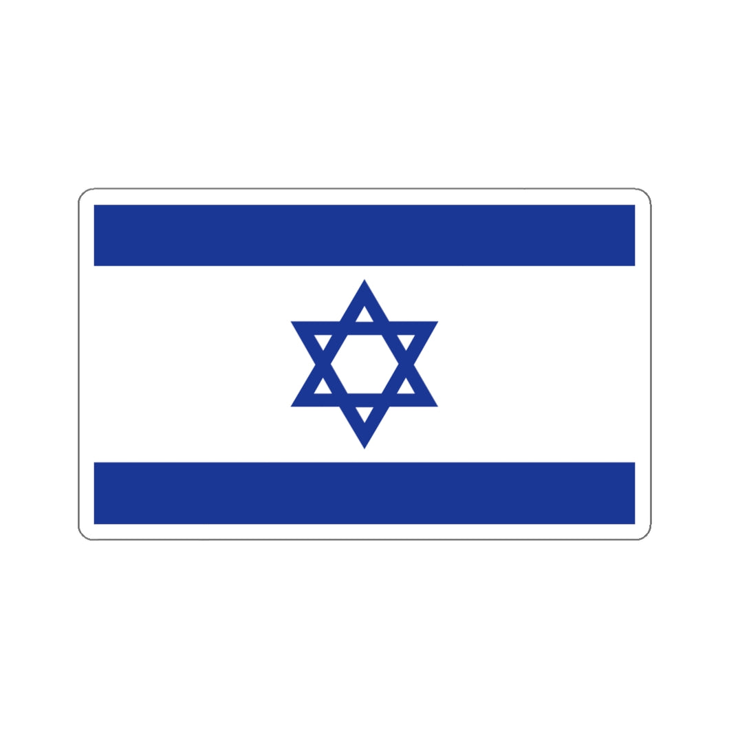 Kiss-Cut Stickers - Flag of Israel X 300