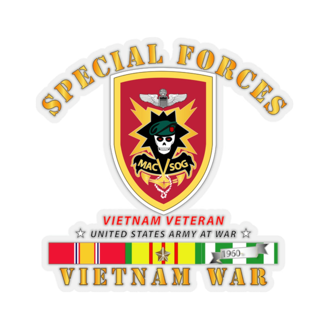 Kiss-Cut Stickers - Special Forces - MACV Sog Vn Svc