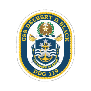 Kiss-Cut Stickers - USS Delbert D Black (DDG-119) X 300