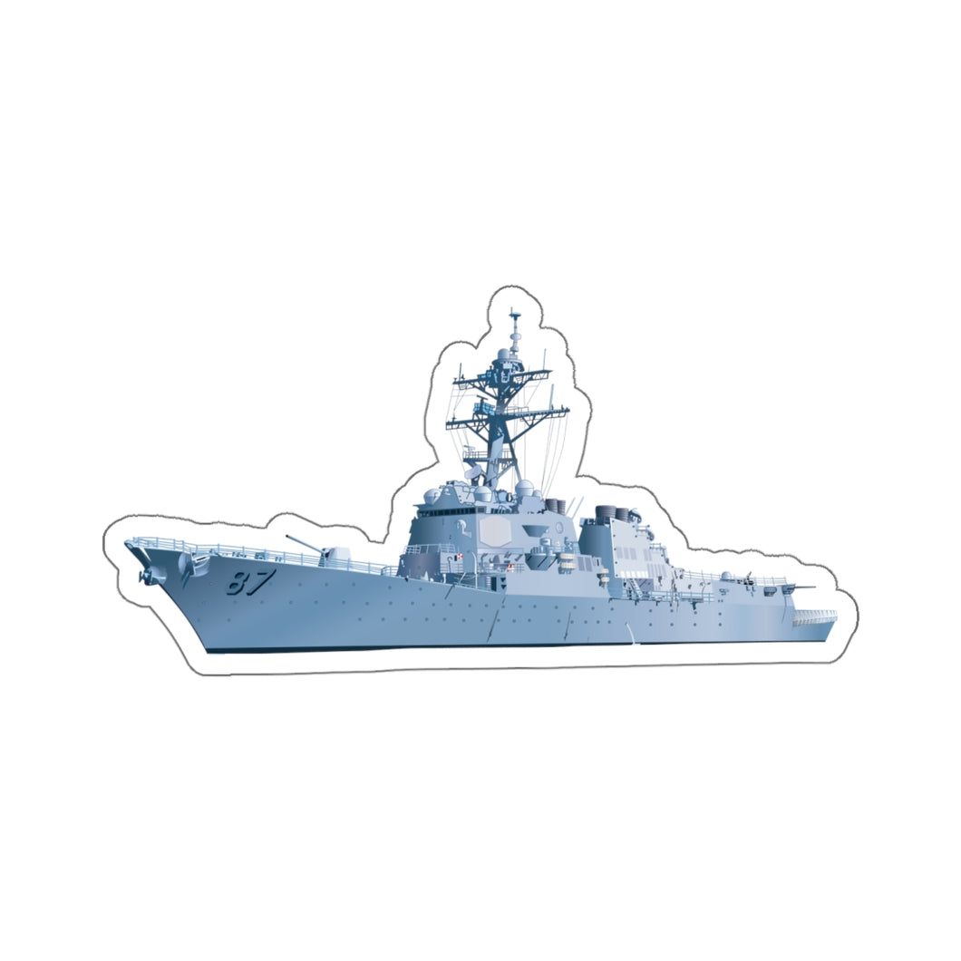 Kiss-Cut Stickers - USS Mason ship wo Water X 300