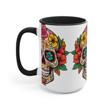 Load image into Gallery viewer, Accent Mugs - Coco Floral Skull
