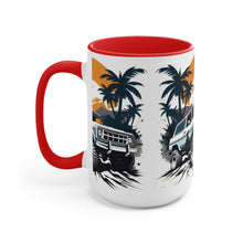 Load image into Gallery viewer, Accent Mug - Retro Off-Road Vehicle
