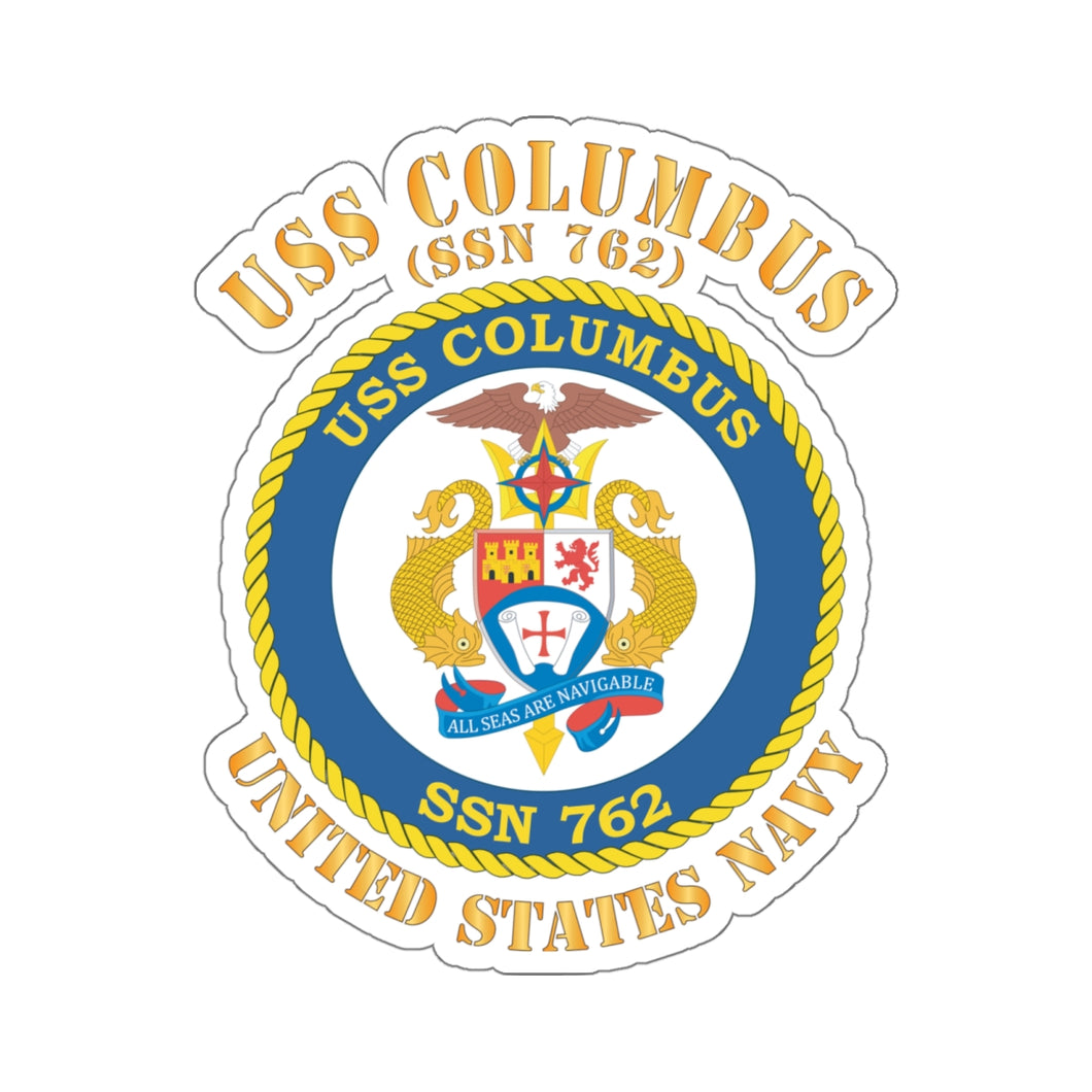 NAVY - USS COLUMBUS SSN 762 w Txt X 300