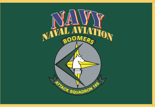 Rectangle Flags - Navy Attack Squadron 165