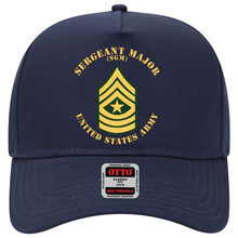 Load image into Gallery viewer, Baseball Cap - Army - Sergeant Major - SGM - Flat X 300
